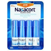 Nasacort Allergy 24HR  4 Bottles