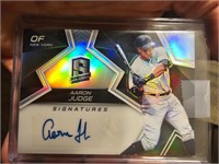 2017 panini Aaron Judge RC auto #172/199