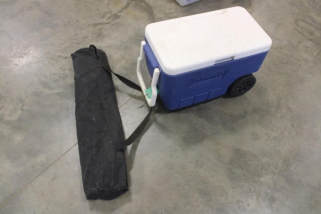 Camping Chair and Cooler
