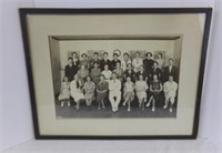 Nostalgic Old Framed Group Photo