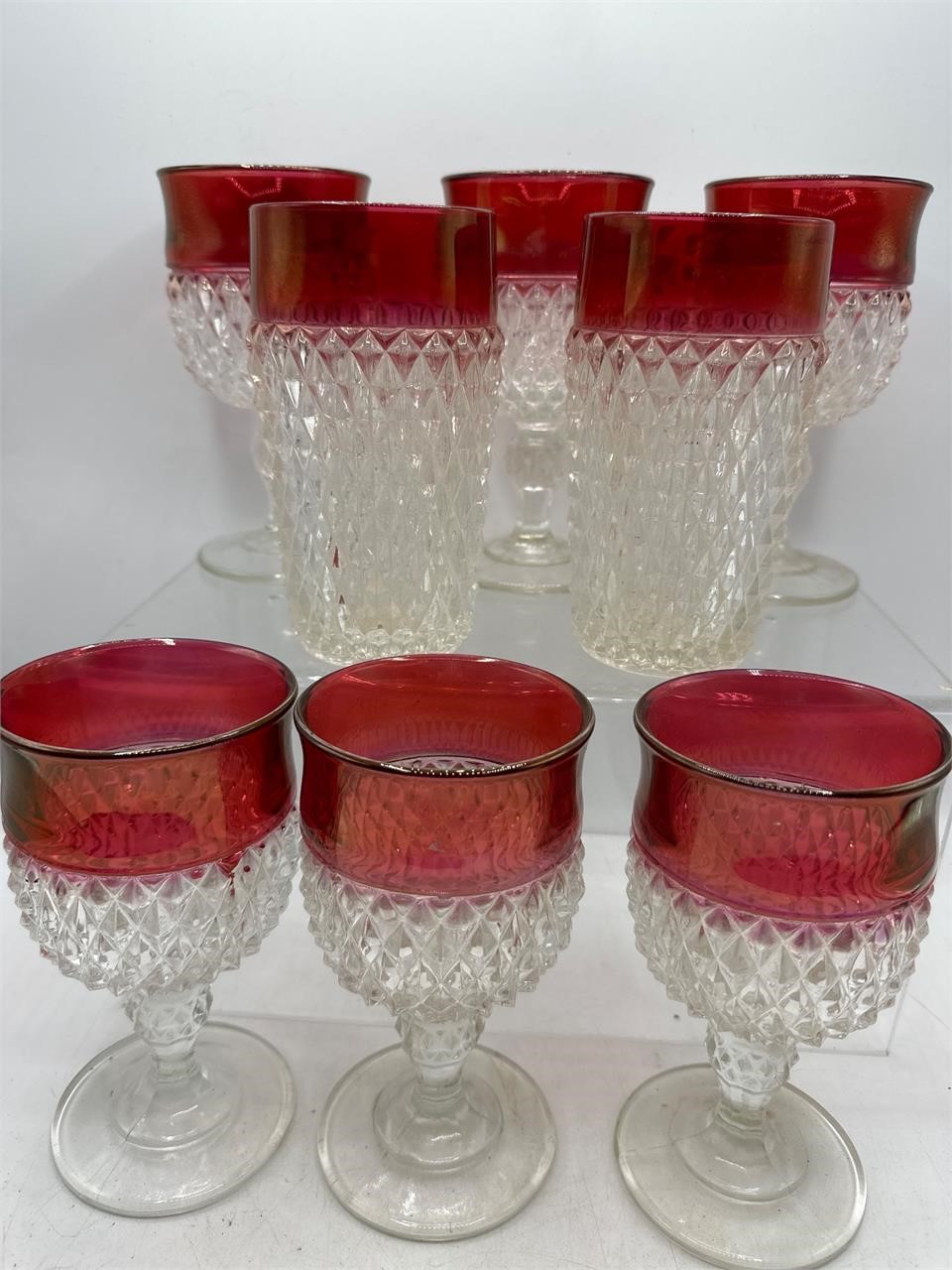 Diamond Point Ruby Gladh glasses