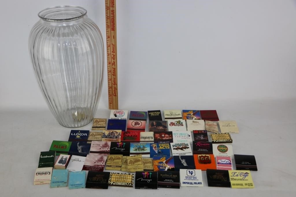 Vase Full of Matchbooks