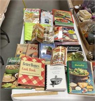 7 Cooking magazine & 17 cookbooks