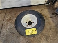 Golf Cart Tire and Rim