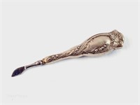 Silver Plated Lillie of the Valley Cuticle Tool