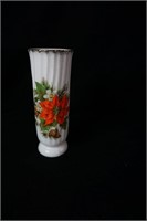 Christmas Rose Vase Bone China