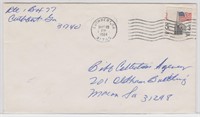 US Stamps EFO #1895 Misperf on Cover  tied by 1984