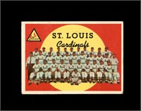 1959 Topps #223 St Louis Cardinals TC VG MARKED