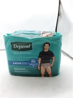 Depend small medium underwear