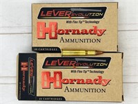 40rds 30-30 Win ammunition: Hornady Evolution