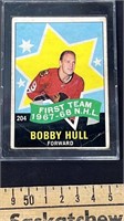 1967/68 OPC Bobby Hull Hockey Card. Unknown