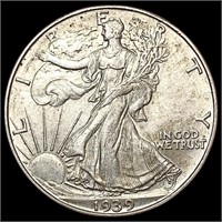 1939-D Walking Liberty Half Dollar UNCIRCULATED