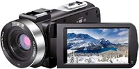 LINNSE Video Camera Camcorder Full HD 1080P 30FPS