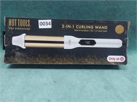 Hot Tools Pro Signature 2-in-1 Curling Wand -