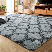 LOCHAS Luxury Shag Area Rug 6 ft. 4 x 9 Feet 6  Gr