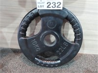 2 Rubberised Weight Plate 10Kg