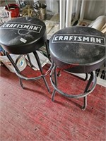 Two Craftsman Shop Stools (connex 2)