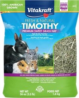 Vitakraft Timothy Hay - Small Animal - 3.5 lbs