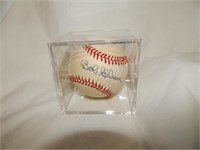 Bob Gibson Signed Baseball H.O.F.