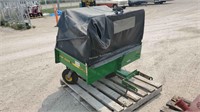 John Deere MC519 Material Collection Cart Bagger