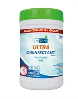 AllCLEAN Ultra Disinfectant Wipes Case of 6