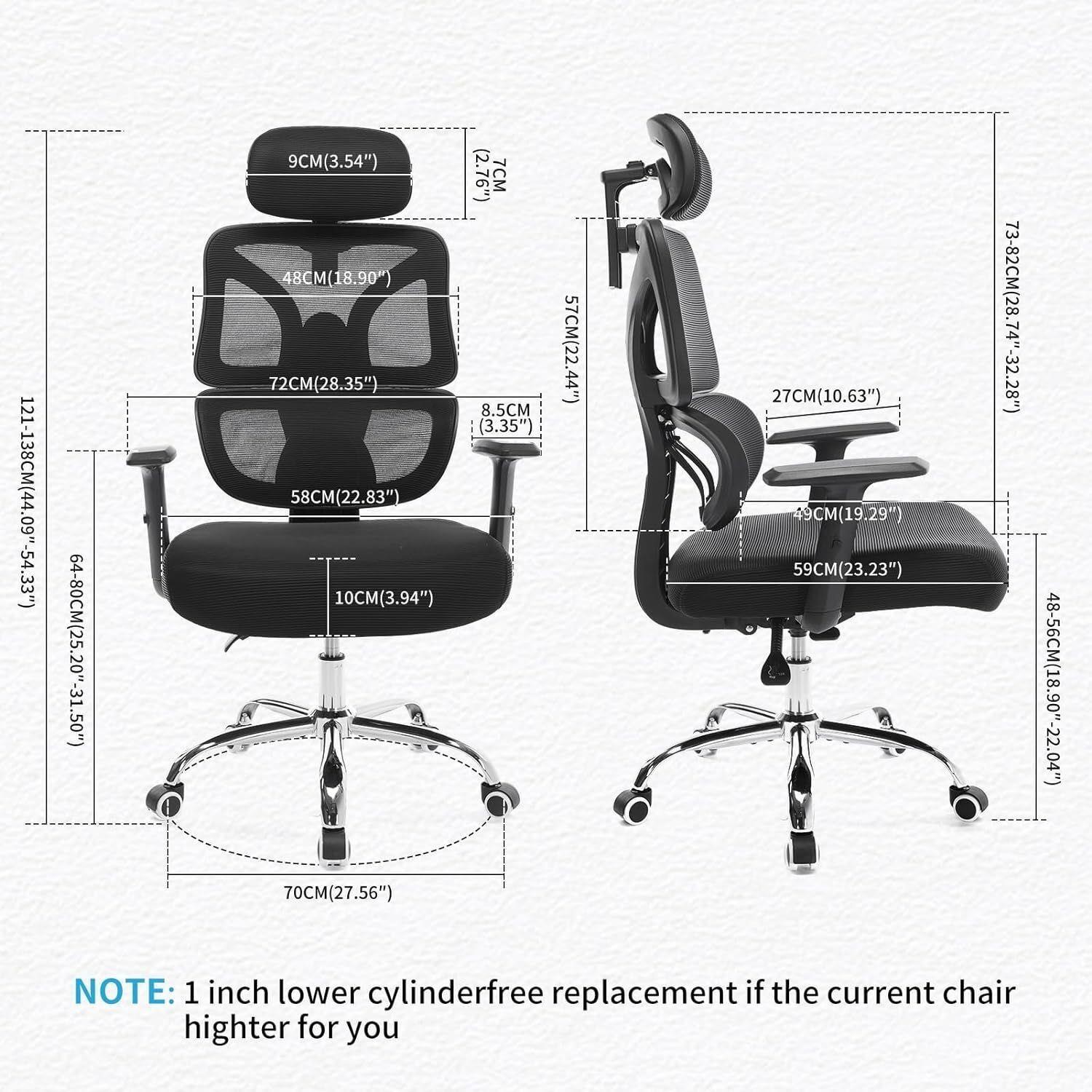 Desk Office Chair,Ergonomic High Back Computer