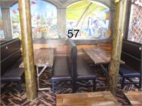 (2) 8 SEAT BOOTHS