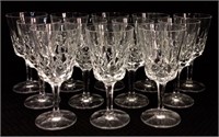 Crystal Wine Glasses by Gorham "King Edward"