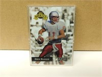 1993 Team Drew Bledsoe #295 Rookie Football Card