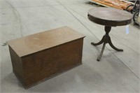Vintage Chest & Vintage End Table,  Approx