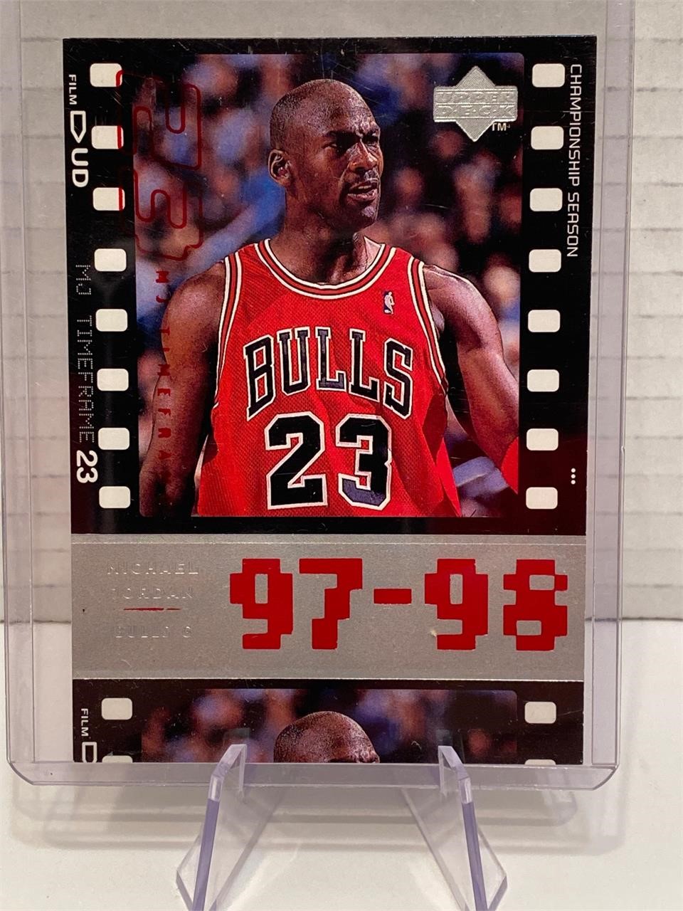 Michael Jordan 97/98 UD Championship Season Card