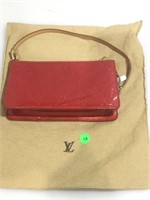Louis Vuitton Patent Red Leather Lexington VI