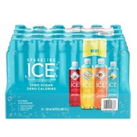 22-Pk Sparkling ICE Flavoured Water Beverage