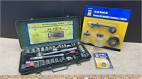 Socket Set, Airbrush Kit & Magnets.  NO SHIPPING