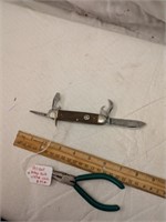 Vintage Boy Scout Knife 7 1/2"  Open