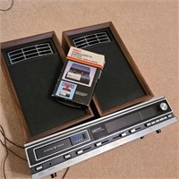 Montgomery Ward Airline 8-Track Player w/ Speakers