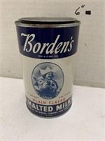 Bordens Malted Milk Can