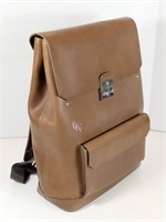 NEW OKV Toronto Leather Backpack (Brown)