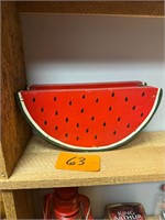 Vintage Wood Watermelon Napkin Holder