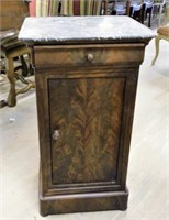 Louis Philippe Figured Mahogany Side Cabinet.