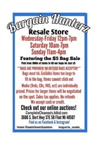 $5 Bag/  Warehouse Sale