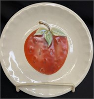 Czecno Slovakia Erphila  Strawberry Plate