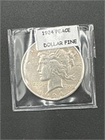 1924 Peace Dollar - Fine