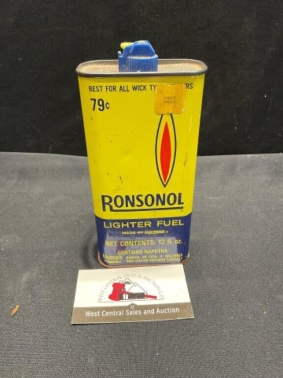 Ronsonol Lighter Fluid Can