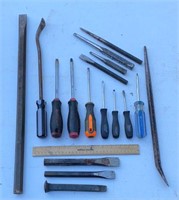 Miscellaneous Screwdrivers, Chisels And Punches