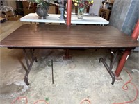 Brown Fold Up Desk