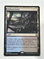 Magic The Gathering MTG Polluted Delta Card
