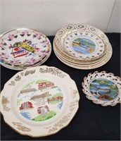 Group of miscellaneous collectible plates