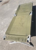 Fold Up Aluminum Frame Army Style Cot