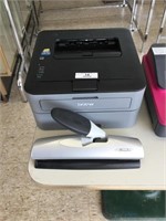 Brother printer & 3 hole punch